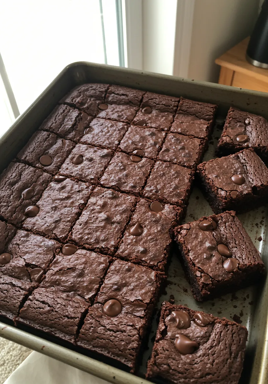 Quick Vegan Brownies